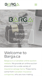 Mobile Screenshot of barga.ca