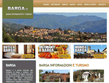 Tablet Screenshot of barga.it